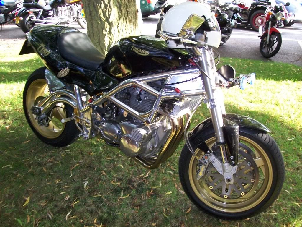 triumph trident t150 exhaust